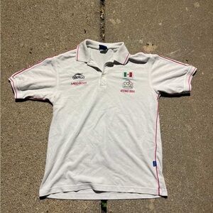 2004 Athens Mexico collar shirt VTG